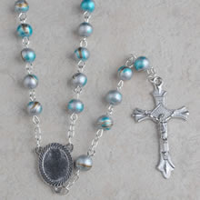 Glass beads rosary
